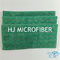 Microfiber-Bodenwischer-W-Form Mopp füllt den Boden auf, der säubert nasses Mopp-Kopf-Grün 12&quot;