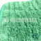 Korallenrotes Vlies-Gewebe grüne Farbe-Microfiber mit grüner harter Nylondraht-flachen Nachfüllungs-Mops für Hauptreinigung