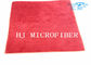 Polyamid Microfiber-Tuch-Stoff-Gewebe-Auflagen-Mitte des rote der Farbe80% Polyester-20% mit Schwamm-Multifunktionsauflagen
