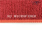 Polyamid Microfiber-Tuch-Stoff-Gewebe-Auflagen-Mitte des rote der Farbe80% Polyester-20% mit Schwamm-Multifunktionsauflagen